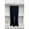 Oysho Trousers with Slit Legs Black