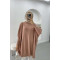 Poncho Sweater Dusty Rose