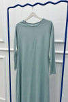 Cotton Underwear Dress Water Green