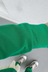 Pleated Detailed Pocket Knitwear Set Green