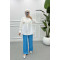 Pleated Trousers Blue