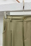 Pleated Trousers Soft Green