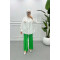 Pleated Trousers Green