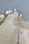 Pleated Suit Beige