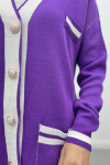 Pinterest Cardigan Purple