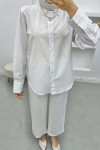 Poplin Shirt White