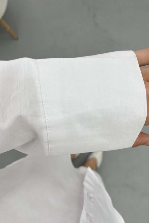 Poplin Shirt White