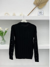 Hair Knitted Stone Knitwear Sweater Black