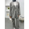 Scuba Jacket Set Gray