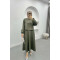 Scuba Crop Suit Khaki