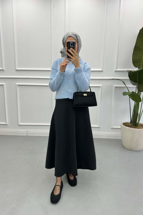 Scuba Skirt Black