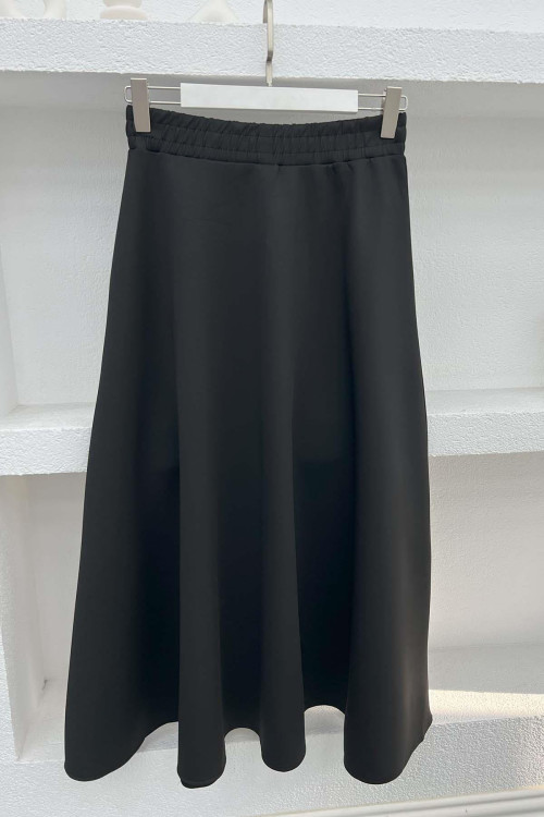 Scuba Skirt Black