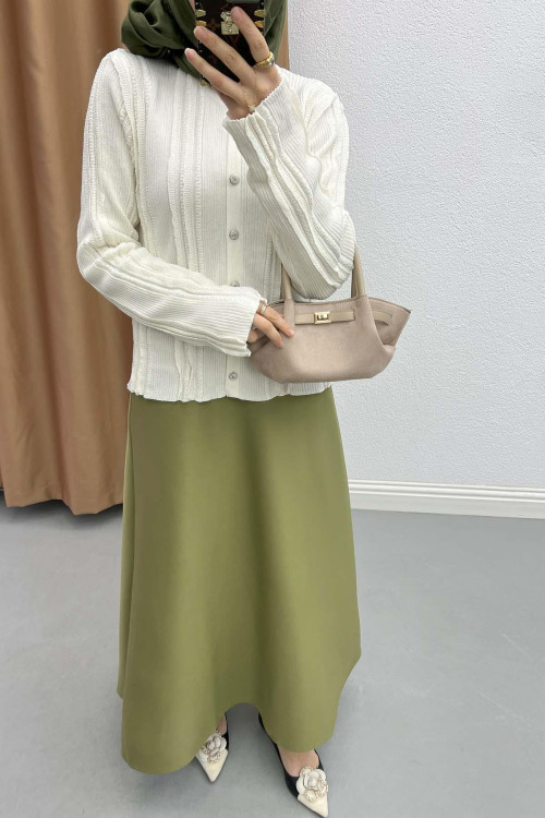 Scuba Skirt Soft Green