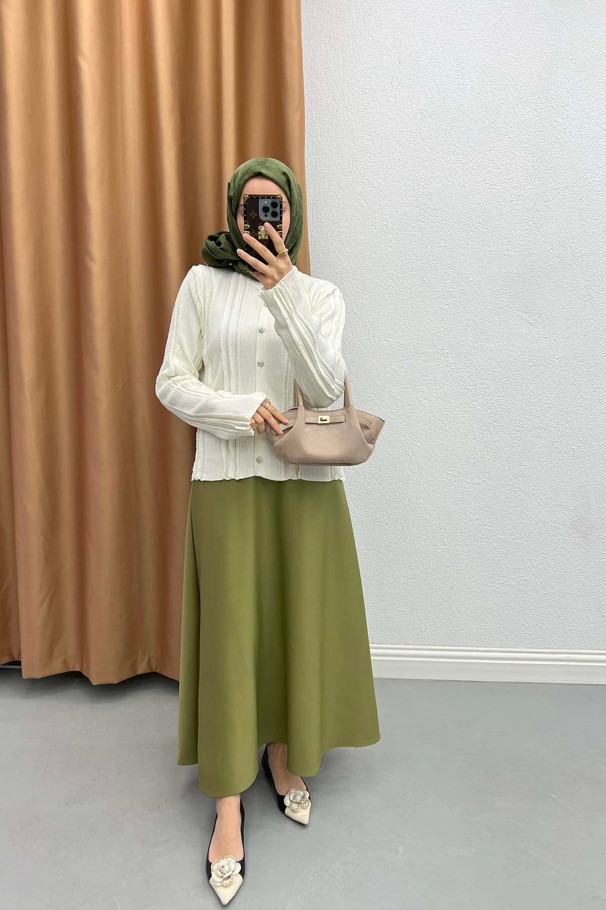 Scuba Skirt Soft Green