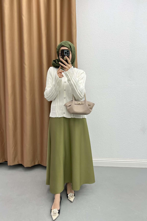 Scuba Skirt Soft Green