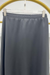 Scuba Flared Skirt Black