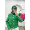 Stripe Detailed Jacket Green