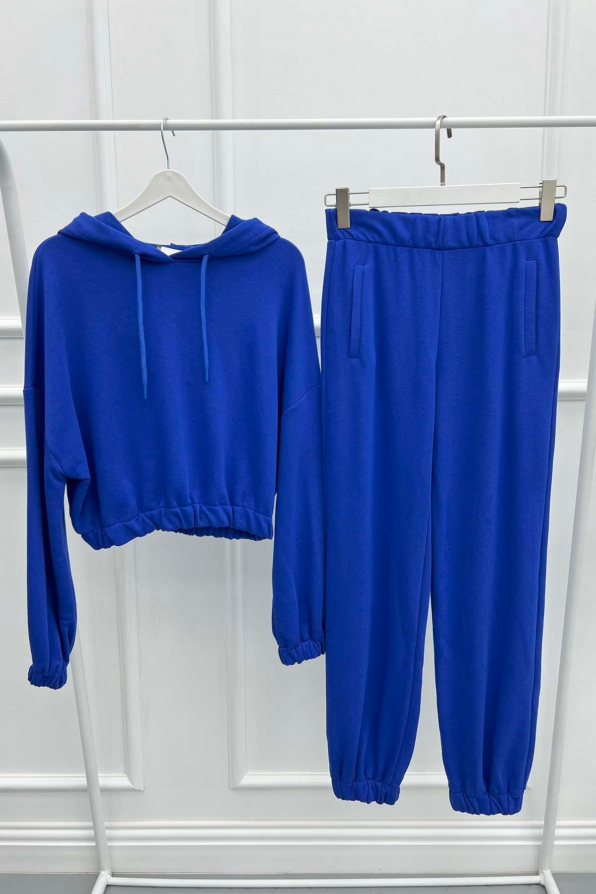 Soul Hooded Sweat Set Saxe Blue