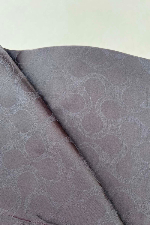 Water Drop Patterned Shawl Anthracite