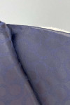 Water Drop Patterned Shawl Dark Navy Blue