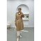 Suede Trench Coat Milky Coffee