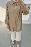 Stone Blouse Mink