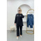 Stoned Trouser Suit Black