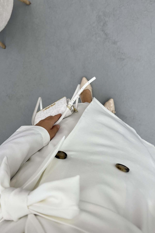 Trench Coat White