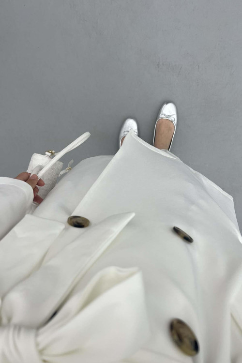 Trench Coat White