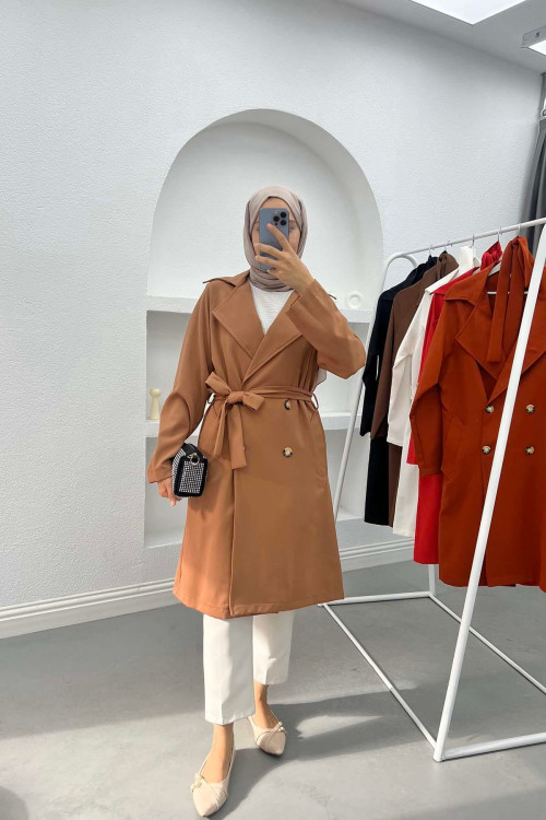 Trench Coat Brown