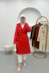 Trench Coat Red