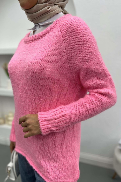 Knitted Sweater Pink