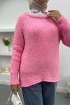 Knitted Sweater Pink