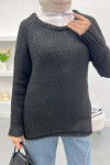 Knitted Sweater Black