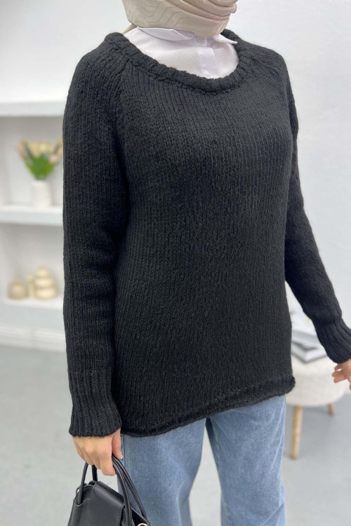 Knitted Sweater Black