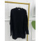 Knitwear Shoulder Buttoned Sweater Black