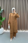 Tunic Suit Brown