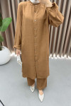 Tunic Suit Brown