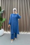 Tunic Suit Navy Blue