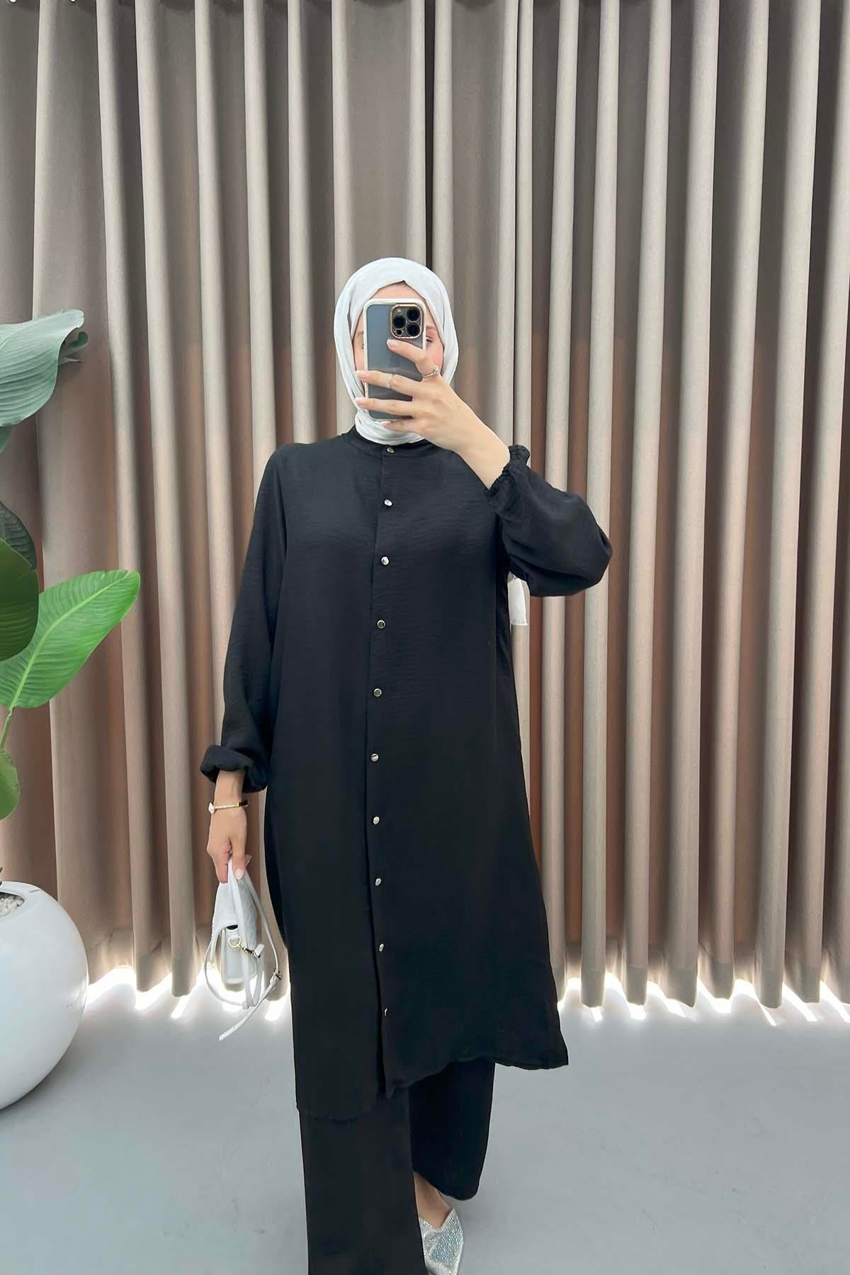 Tunic Suit Black