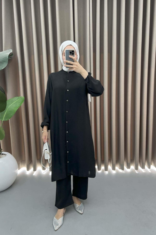 Tunic Suit Black