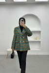 Tweed Jacket Benetton Green