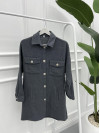 Tweed Shirt Anthracite