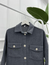 Tweed Shirt Anthracite