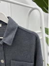 Tweed Shirt Anthracite