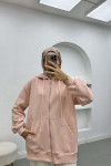 Three Thread Hooded Sweatshirt Powder