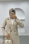 Long Jacket Set Beige