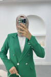 Long Jacket Suit Benetton Green