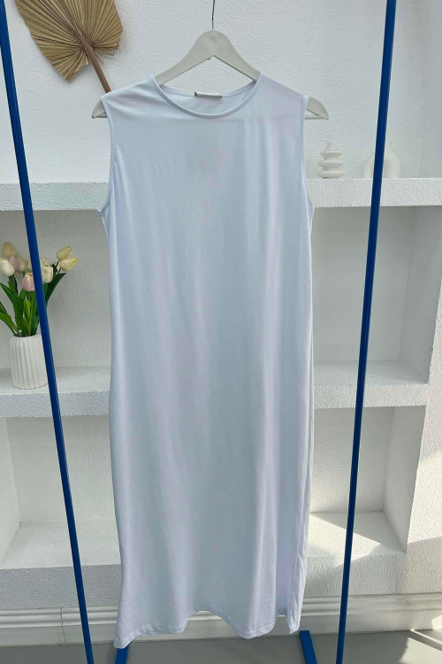 Long Dress Undergarment White