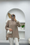 Padded Shirt Beige